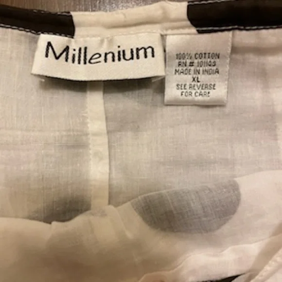 Polka Dot  skirt size XL (Cart D -124) - Picture 2 of 4